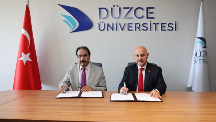 Düzce Üniversitesi Pakistan ile Akademik İş Birliğini Güçlendiriyor