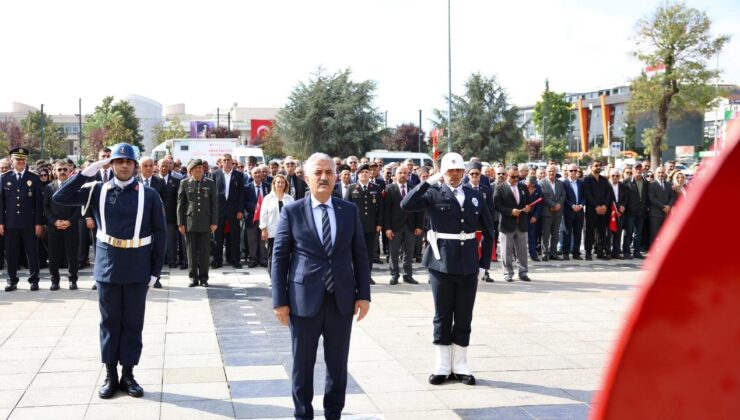 Düzce’de 19 Eylül Gaziler Günü Anıtpark’ta Kutlandı