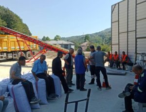 Fındığını Getiren Kapıda Kaldı; Yığılca TMO’da Elektrikler Kesildi